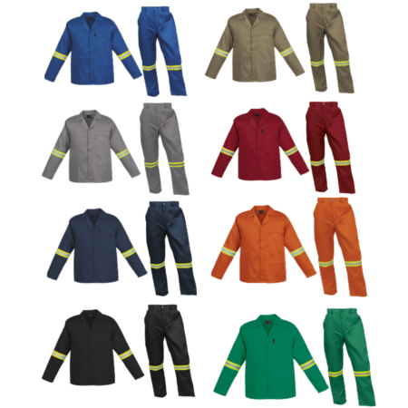 Polycotton Conti Suit with Reflective