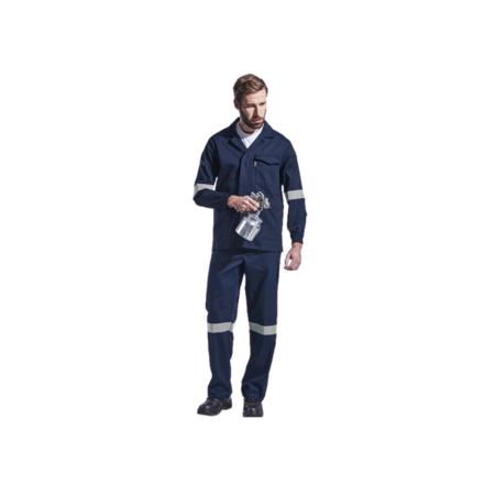 Barron Navy Flame and Acid Retardant Conti Jackets