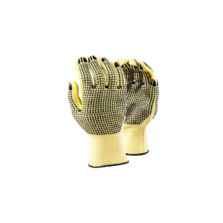 Double Dotted Cotton Gloves