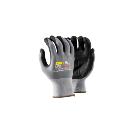 Nitriflex Grey/Black Gloves