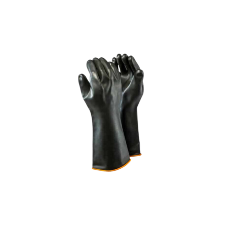 Black Rubber Gloves