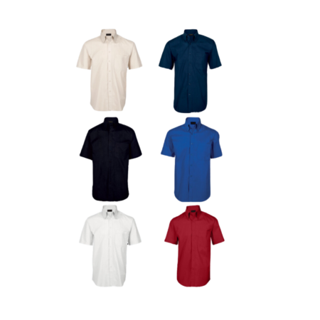 Brushed Cotton Twill Lounge Short Sleeve Men’s