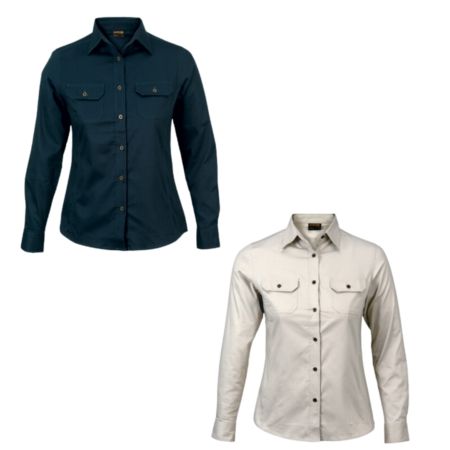 Bush Shirt Long Sleeve Ladies